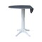 Whitewood Industries Extension Dining Tables, 45 in L, 38 in H, Parawood K05-42DPT-27-6B-2 - alternate 5