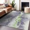 Homeroots 3' X 5' Lavender And Lime Green Abstract Washable Indoor Outdoor Area Rug 618514 - alternate 6