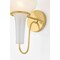 Hudson Valley Lighting Adams corner 6.75 in. Wall Sconce Aged Brass 5813-AGB - alternate 4