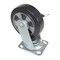 Vestil Rubber Swivel With Brake Caster 6 In. Diameter x 2 In. Width 771 Lb. Capacity Black/Gray CST-VE-6X2MRA-SWB - alternate 6