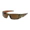 Bouton Optical Full Frame Safety Glasses w/Camouflage Frame, Brown Lens and Anti-Scratch / Anti-Fog Coating 250-53-1024 - alternate 1