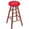 Holland Bar Stool Co Oak Bar Stool, Medium Finish, North Carolina State Seat RC30OSMed - alternate 1
