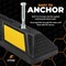 Xpose Safety Parking Block, Rubber, 2 in Height, 22 in Length, Yellow/Black, Full Pallet (100 PK) PBSY-2-100-X - alternate 7