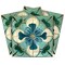 Homeroots 5" x 5" Blue And Green Vinyl Arabesque Peel And Stick Removable Tiles 572060 - alternate 1