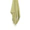 Homeroots 50" X 60" Citrine And Ivory Geometric Cotton Throw Blanket with Fringe 518810 - alternate 2
