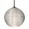 Besa Lighting Kristall 8 Cord Pendant, Glitter, Bronze Finish, 1x9W LED 1JT-4616GL-LED-BR - alternate 1