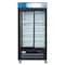 Koolmore 40 in. 33 Cu. Ft. Commercial Merchandiser Refrigerator with Sliding Doors, LED Lighting in Black KM-MDR-2GD-33CSL - alternate 5