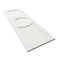 Ekena Millwork True Fit PVC Center Circle Arts & Crafts Fixed Mount Shutters, Unfinished, 12W x 80H, PR TFP001AC12X080UN - alternate 7
