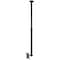 Atdec ceiling mount for medium display, long pole - Loads up to 55lb - Black - VESA 200x200 TH-1040-CTL - alternate 1