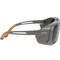 Bouton Optical Flip-Up Safety Glasses w/Gray Shade 5.0 IR Outer Lens, Gray/Orange Frame, and Anti-Scratch Coating 250-44-0G50 - alternate 3