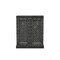 Homeroots 34in Black Solid Wood Carved Floral Bar Cabinet With Two Doors And One Drawer 727848 - alternate 3