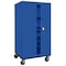 Sandusky Shelf Cabinet, 72 in H, 36 in W, 24 in D, Recessed, Three-Point Locking, 3 Shelves TA3R362466-06 - alternate 3