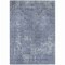 Homeroots 5' X 8' Blue And Gray Abstract Washable Indoor Outdoor Area Rug 615501 - alternate 3