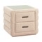 Homeroots 17" Beige Wood Pedestal End Table 668549 - alternate 8