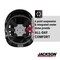 Jackson Safety Climbing Inspired Hard Hat, ABS, 6 Point Rapid Dial, Black 20927 - alternate 4