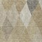 Homeroots 9' X 12' Wheat Taupe And Ivory Argyle Washable Indoor Outdoor Area Rug 613745 - alternate 4