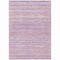 Homeroots 9' X 12' Mauve Striped Washable Indoor Outdoor Area Rug 607960 - alternate 3