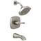 Delta Stryke 14 Series Tub and Shower, 4.19 in, Lumicoat Stainless T14476-SS-PR - alternate 1