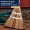 Kings County Tools Outdoor Broom Heavy Duty with Wide Brush All Natural Water & Fire-Resistant Piassava Bristles GW34M08-01 - alternate 4
