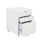 Homeroots 16" White Steel File Organizer 524070 - alternate 2