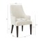 Manhattan Comfort 6-Piece Beever Dining Chair and Arm Chair in Cream 6-DC103-CR - alternate 4
