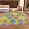 Homeroots 10' X 14' Lime Green Pink And Purple Southwestern Washable Indoor Outdoor Area Rug 615151 - alternate 5