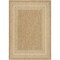Homeroots 6' X 9' Natural Geometric Indoor Outdoor Area Rug 572875 - alternate 1