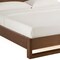 Homeroots Brown Wood And California King Bed Frame 486187 - alternate 4