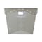 Flipside Corrugated Postal Storage Tote, 18-1/4 in L x 13-1/4 in W x 11-3/5 in H, Translucent, Plastic, 4 PK 40102 - alternate 6