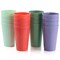 Gibson Home Zelly Melamine 16oz 16 Piece Tumbler Set in Assorted Colors 135270.04 - alternate 4