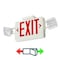 Lithonia Lighting Lithonia Lighting Emergency LED Exit Sign Combo Unit W/ Square Lamp Heads, White ECRG-SQ-M6 - alternate 4