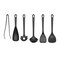 Henckels Silicone Onyx 6-pc Cook & Serve Utensil Set 1029999 - alternate 1