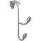 Idesign Hook Silver Steel Medium Orbinni Over the Door Double 10 lb. cap. Silver 76500 - alternate 2
