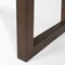 Homeroots 106" Dark Brown Solid Wood Self-Storing Leaf Sled Base Extendable Dining Table 604023 - alternate 10