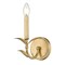 Z-Lite Aslin Gold Leaf 1 Light Wall Sconce 830-1S-GLF - alternate 2