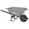 Corona Tools 6 Cu. Ft. Poly Wheelbarrow, Steel Handles, Pneumatic Tire WB12160 - alternate 1