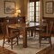 Homeroots 75" Dark Brown Solid Wood Dining Table 565248 - alternate 6