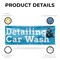 Signmission Detailing and Car Wash, 48 Inch x 120 Inch, Vinyl Banner B-120-30543 - alternate 3