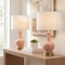 Jonathan Y Cox 22" Metal/Glass LED Table Lamp, Light Coral, 2PK JYL4033D-SET2 - alternate 5