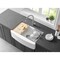 Kingston Brass 33" Solid Surface White Stone Apron-Front Single Bowl Farmhouse Kitchen Sink in Glossy White GKKA33229 - alternate 4