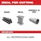 Milwaukee Tool 6" 10 TPI The Torch SAWZALL Blades (25 Pk) 48-00-8712 - alternate 3