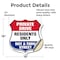 Signmission Private Driveway Shield Sign Private Dri, 18 Inch X 18 Inch, Vinyl Decal SHI-D-18-436 - alternate 3