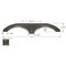 Icon Tandem Axle Fender Skirt FS5293 for Forest River - Night Owl Brown 15293 - alternate 2