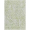 Homeroots 10' X 14' Artichoke Green And Fern Green Abstract Washable Indoor Outdoor Area Rug 588467 - alternate 3
