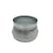 Mitchell Metal HVAC Duct Reducer, 12"-10", 10 inch to 12 inch Air Duct Increaser, 30-Gauge Galvanized Steel MM-3101210 - alternate 1