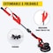 Vevor Electric Drywall Sander 850W Foldable with Strip Light Vacuum Bag FG-S225L-3 - alternate 3