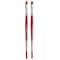 Da Vinci COSMOTOP-SPIN Silk painting Brush, Synthetic, Watercolor, Flat, Size 10, 2PK VA-5880_10 - alternate 1