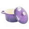 Crock-Pot Artisan 2 Piece 5 Quart Enameled Cast Iron Dutch Oven with Lid in Lavender 128605.02 - alternate 1