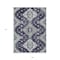 Homeroots 9' X 12' Purple Eggplant And Sage Medallion Washable Indoor Outdoor Area Rug 589018 - alternate 5