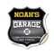 Signmission Noah's Garage I Can Fix Everything But Stupid, 18 Inch X 18 Inch, Vinyl Decal SHI-D-18-490-NOAH - alternate 1